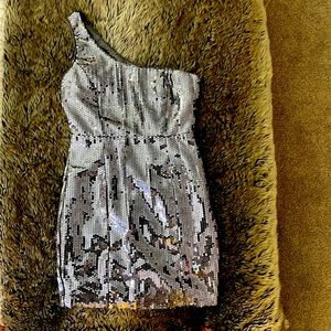 Forever 21 Size Small Dark Grey Sequence Dress